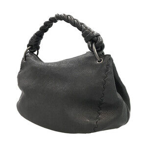 Bottega Veneta Black Cervo hobo bag